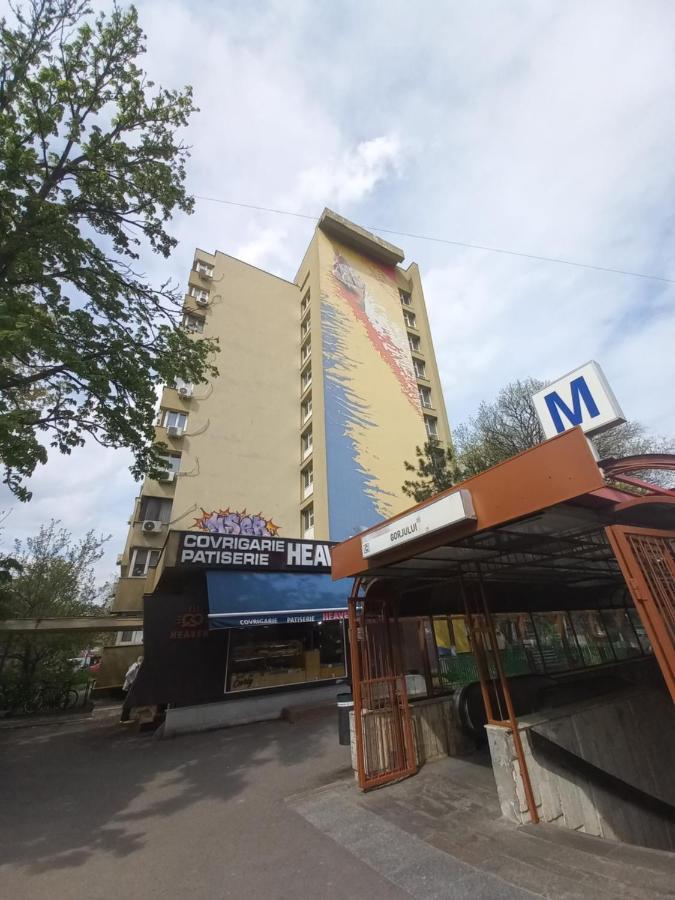 Garsoniera Moderna Leilighet Bucureşti Eksteriør bilde